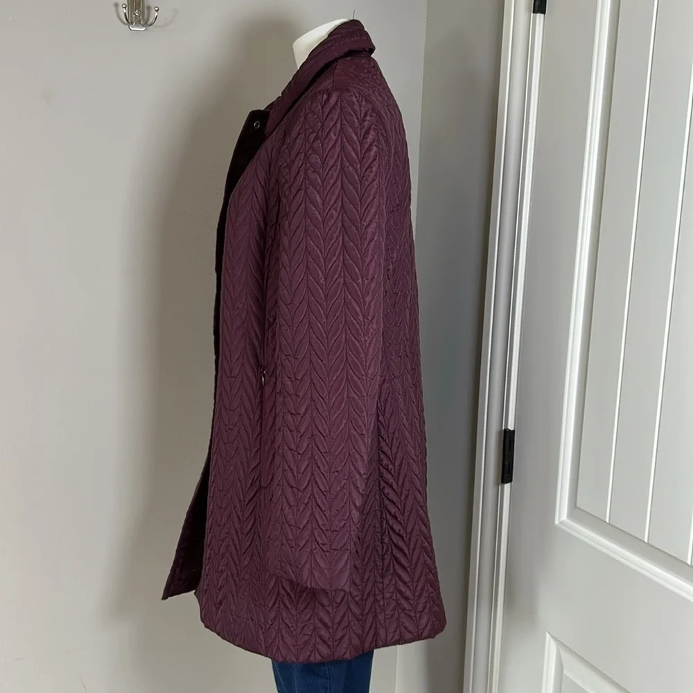 kate spade quilted coat